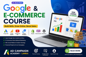 Google digital marketing & E-Commerce course