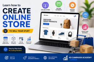 Learn to Create an Online Store and Sell Your Products Successfully – Complete Beginner’s Guide